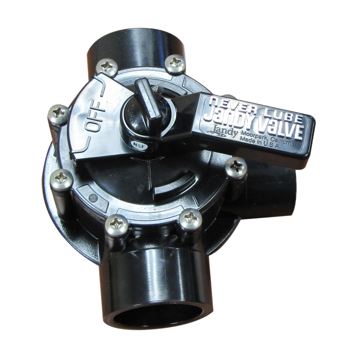 Jandy 2 Inch NeverLube 2-Way Valve - Slip x Slip