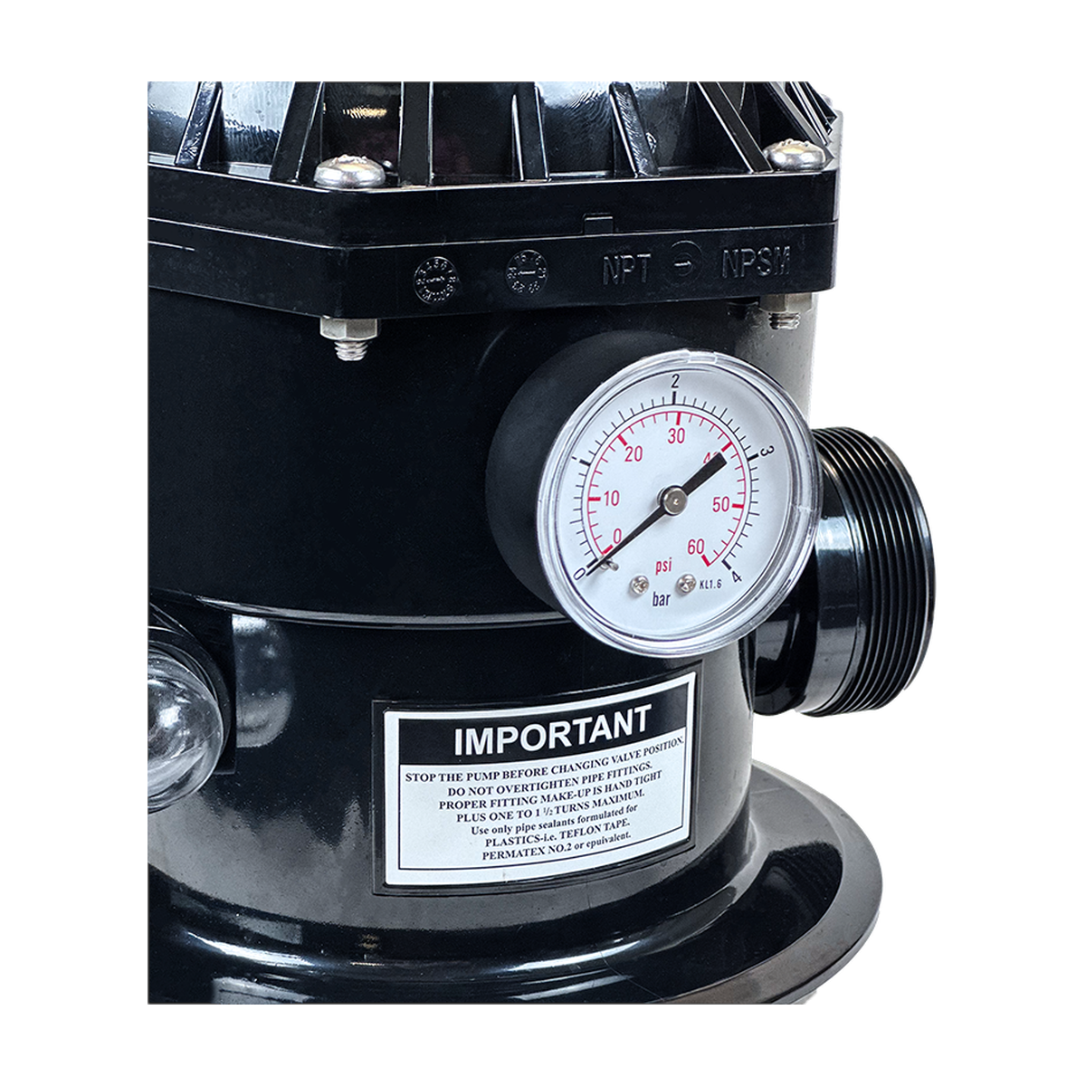 NorthFlo 24 Inch Sand Filter with 6 Way Valve