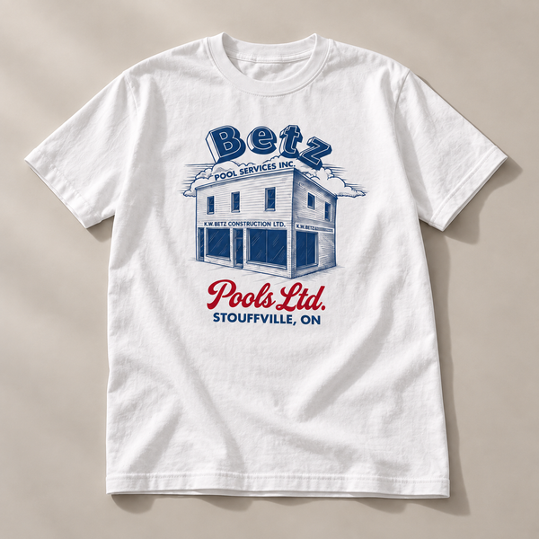 Betz Heritage Storefront T-Shirt — front design