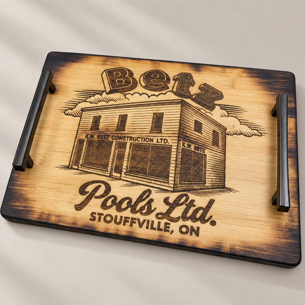 Betz Heritage Wooden Serving Tray