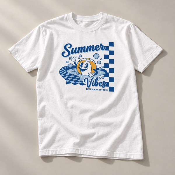 Betz Summer Vibes T-Shirt — front design