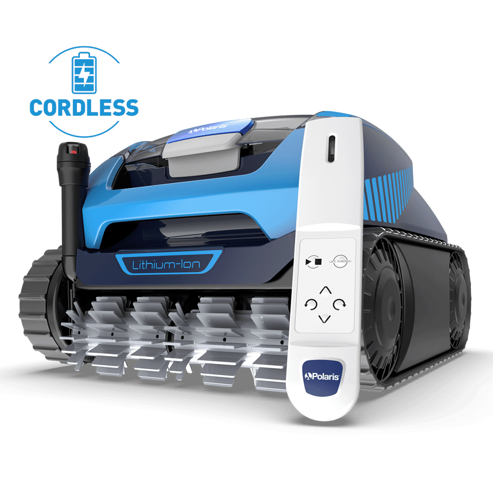 Polaris Freedom Plus Cordless Inground Robotic Pool Cleaner with Remote Control & iAquaLink Connectivity