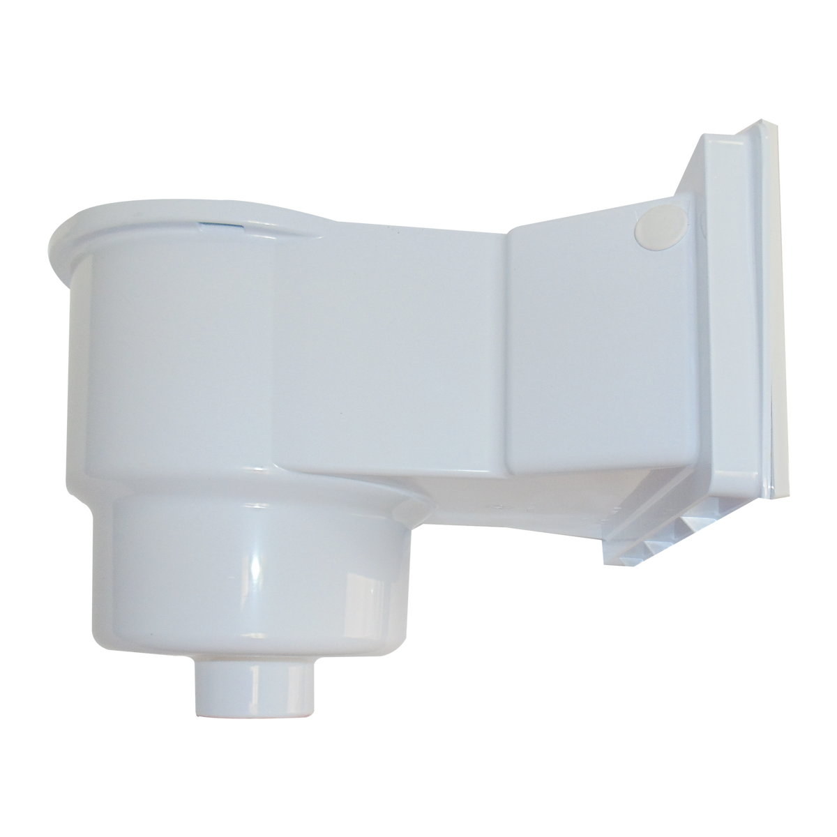 12 inch Wide Mouth Above Ground Skimmer and Return Jet Kit (White)